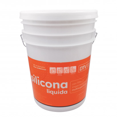 Tineta silicona liquida blanco