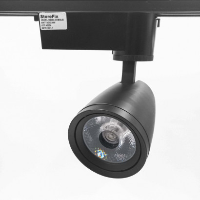 Track light Viena negro