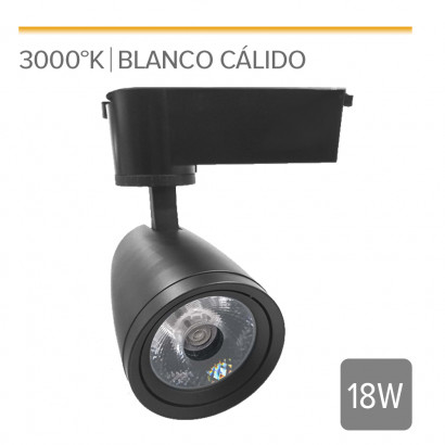 Track light Viena negro