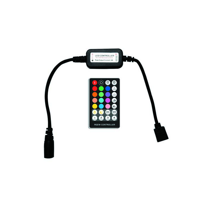 CONTROLADOR LED RGB RF/ 28 BOTONES