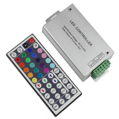 Controlador LED RGB IR/ 44...
