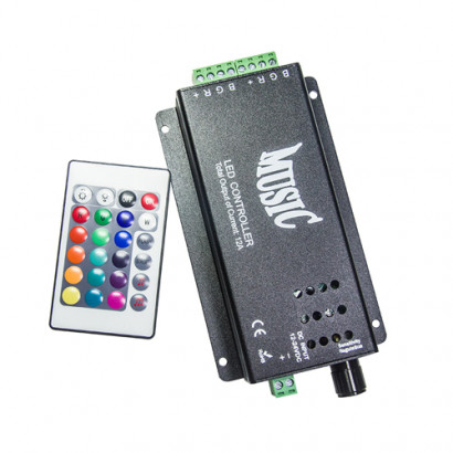Controlador musical RGB IR...
