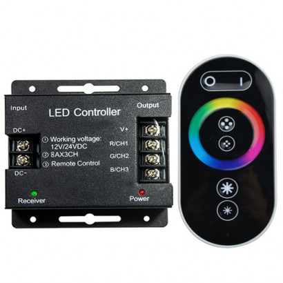 Controlador touch RF RGB