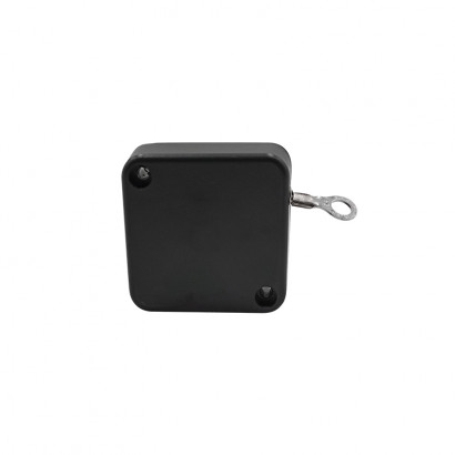 Recoiler de seguridad negro