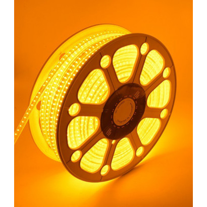 Cinta LED 220V amarillo 60 led