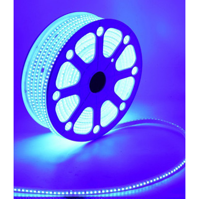 Cinta LED 220V azul 60 led