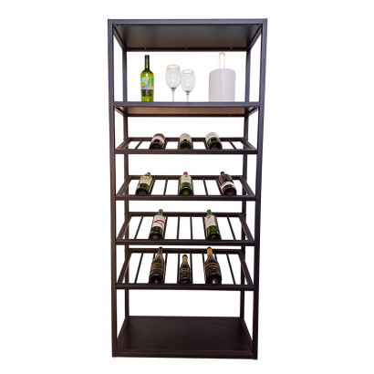 ESTANTE METALICO PARA VINOS...