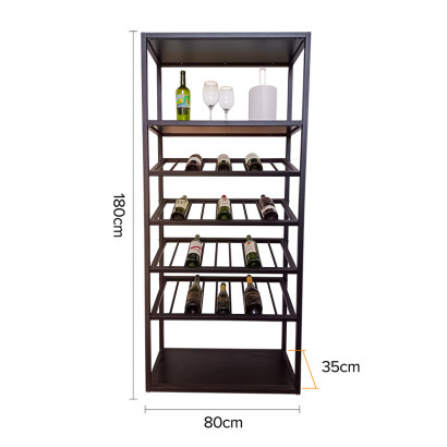Estante metalico para vinos...
