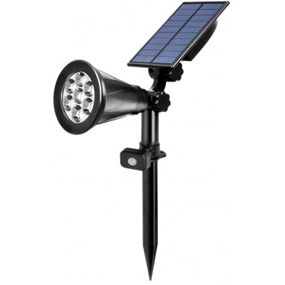 Lampara solar S4 7W estaca...