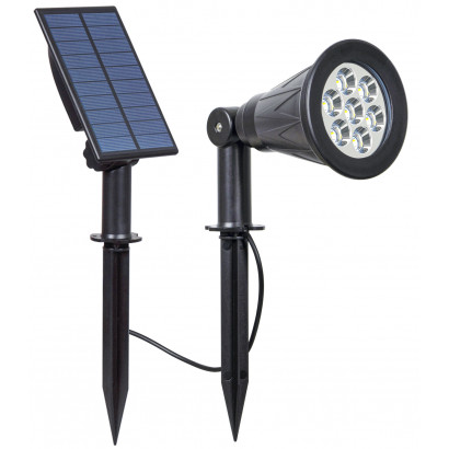 Lampara solar S6 7W estaca...