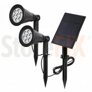 Lampara solar S9 7W estaca...
