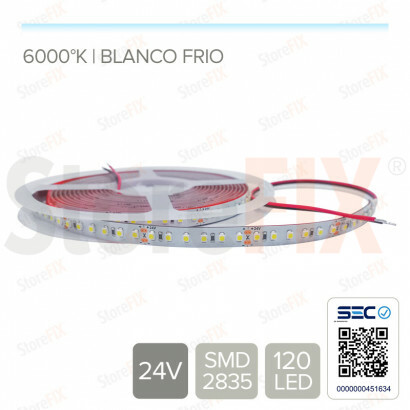 Cinta LED 9.6W 24V 120L...