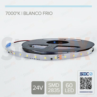 Cinta LED 4.8W 24V 60L...