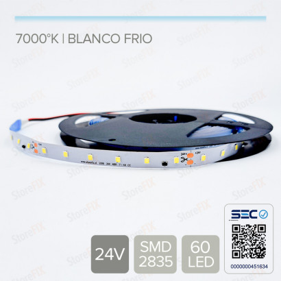 Cinta LED 3.6W 24V - blanco...