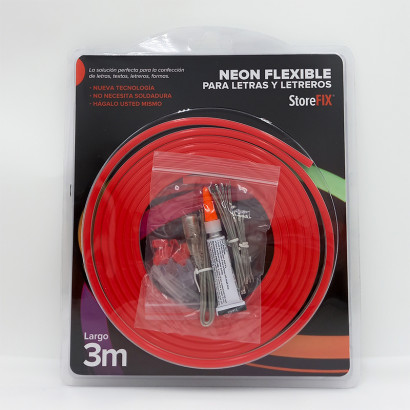 Blister neon led rojo para...
