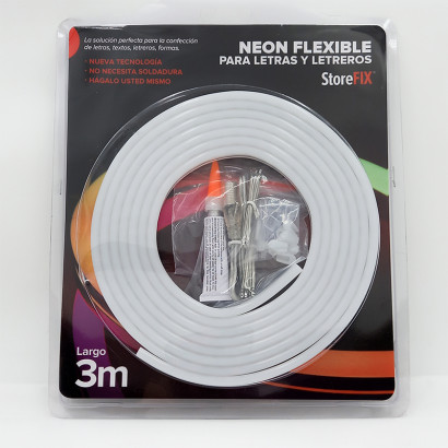 Blister neon led blanco...