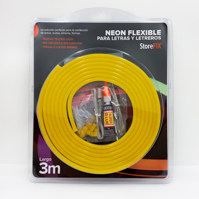 Blister neon led amarillo...