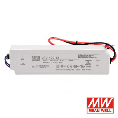 Fuente de poder 100W 12V LPV