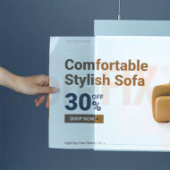 Panel menu slim box doble...