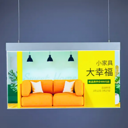 Panel menu slim box doble...