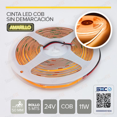 Cinta LED COB Sin...