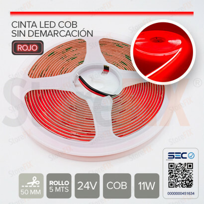 Cinta LED COB Sin...