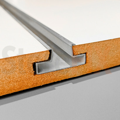 Panel ranurado vertical con...