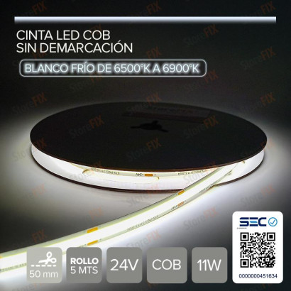 Cinta LED COB sin...