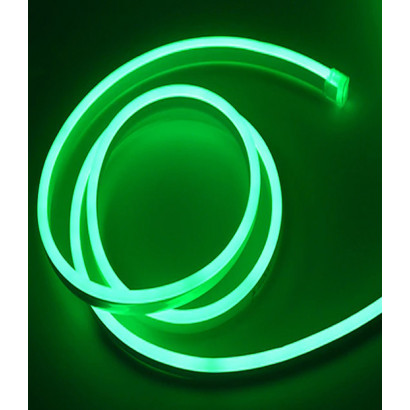 Neon flexible 16x8 mm verde...